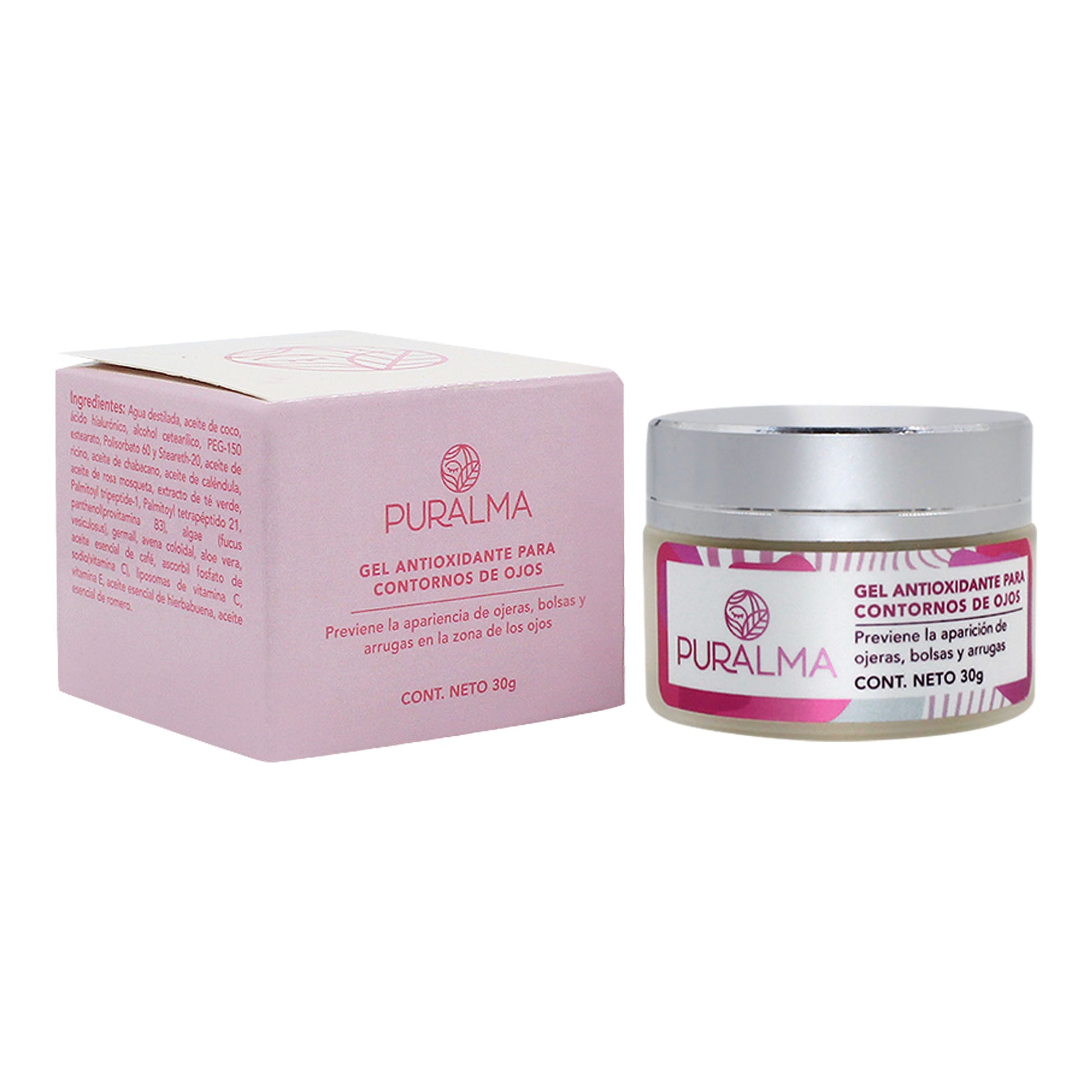 Gel Antioxidante para Contorno de Ojos - Puralma