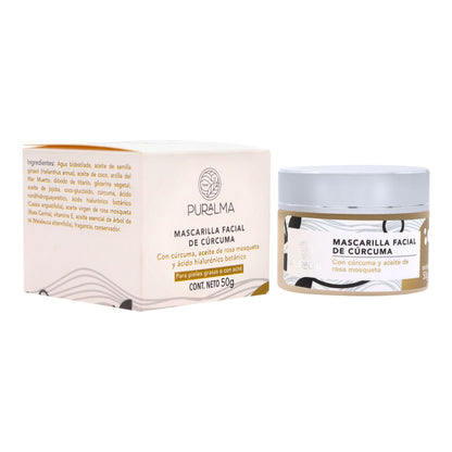 Mascarilla de cúrcuma - Puralma