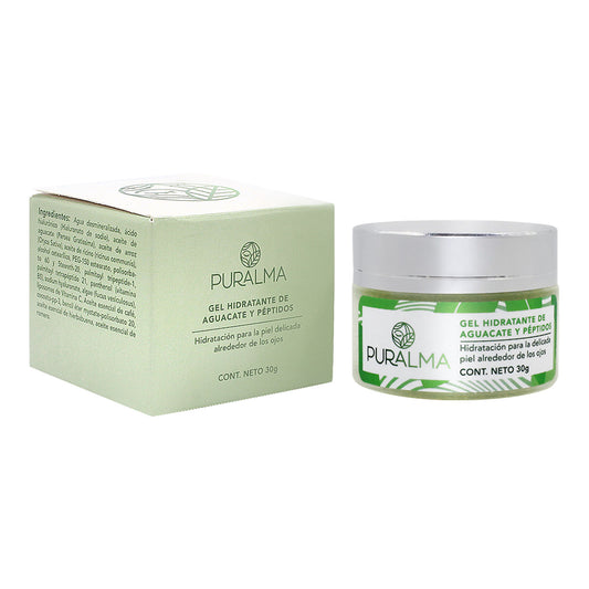 Gel Hidratante de Aguacate y Péptidos - Puralma