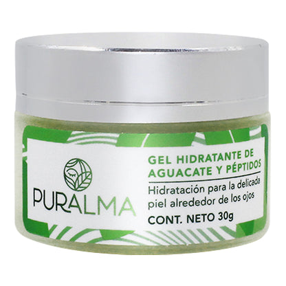 Gel Hidratante de Aguacate y Péptidos - Puralma
