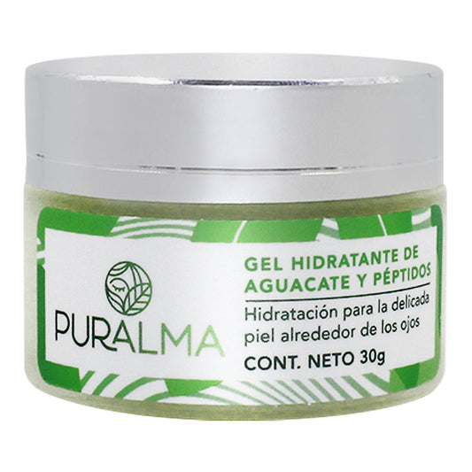 Gel Hidratante de Aguacate y Péptidos - Puralma