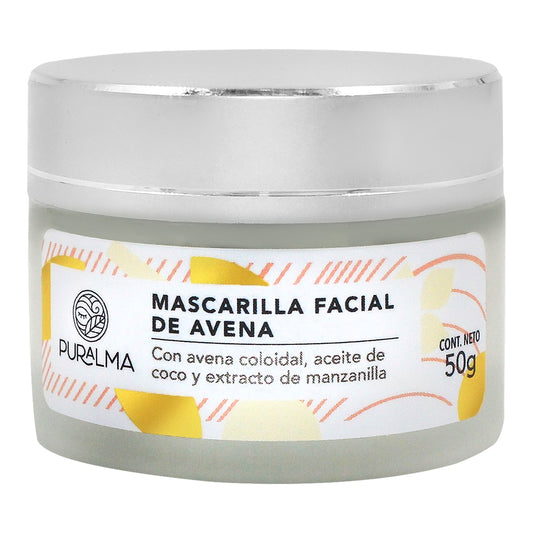 Mascarilla de avena - Puralma